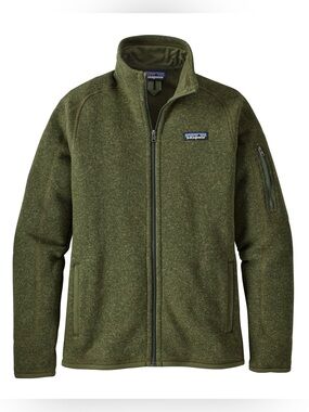 Patagonia W’s Better Sweater Fleece Full Zip Jacket, Color ‘Nomad Green’, Large